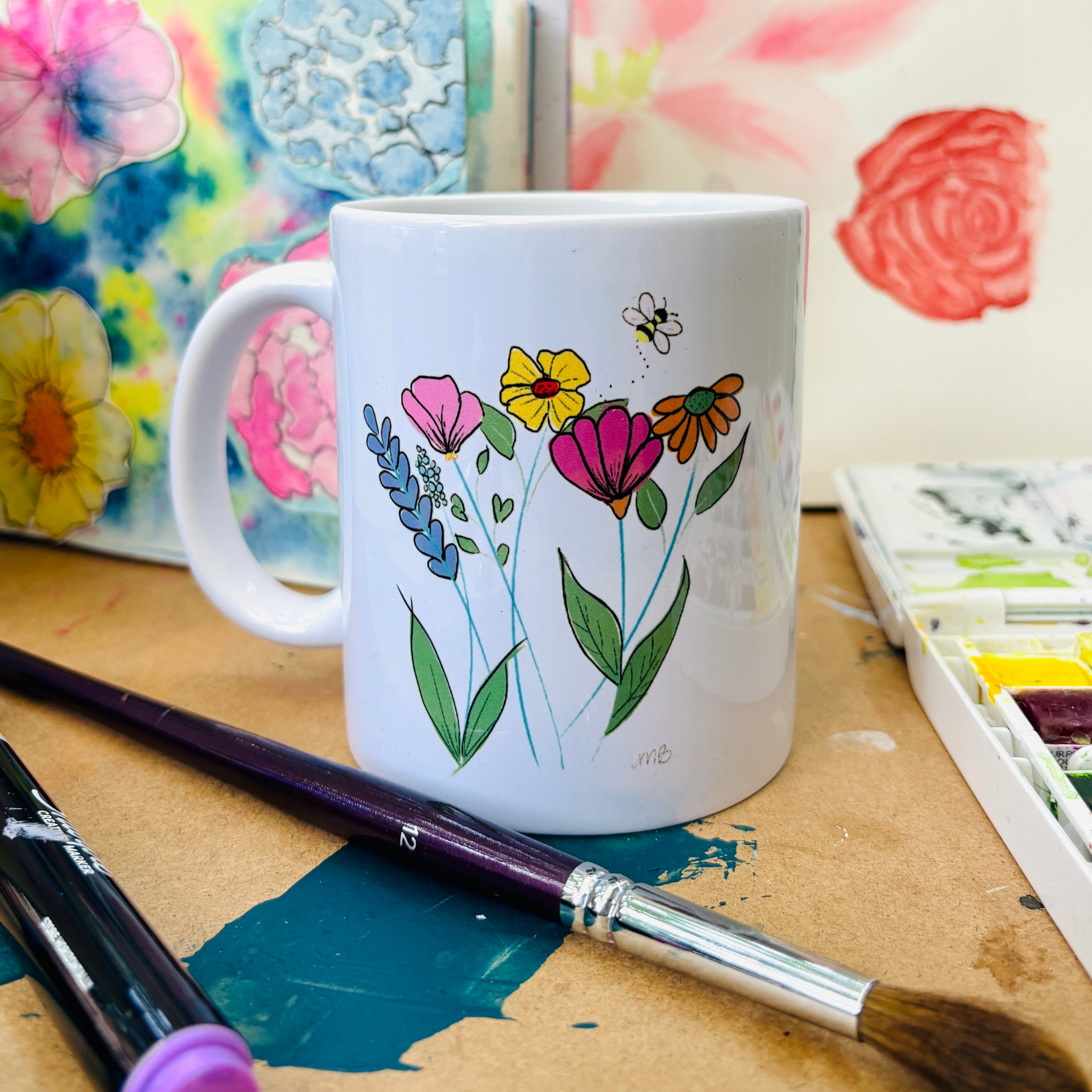 Wildflower Bouquet Mug